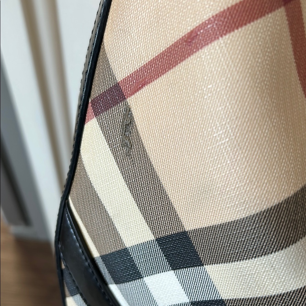 EUC Authentic Burberry Nova Check Hobo - Picture 7 of 16